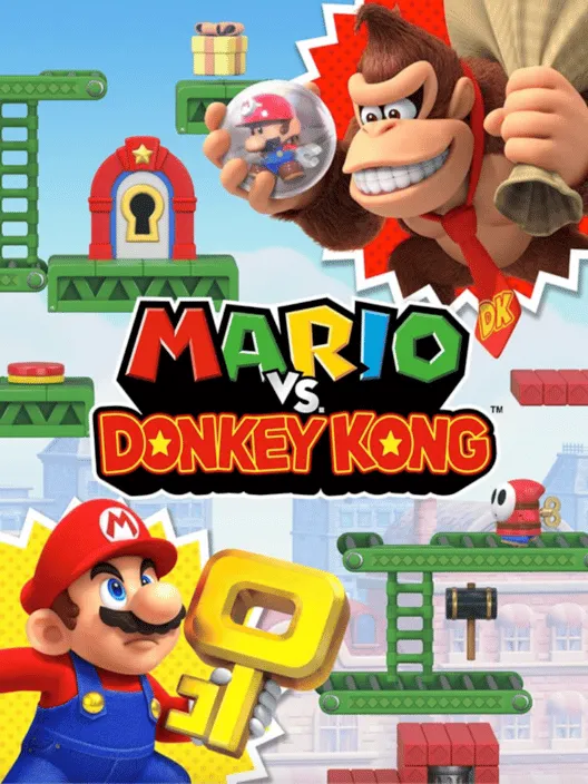 Cover art for Mario vs. Donkey Kong