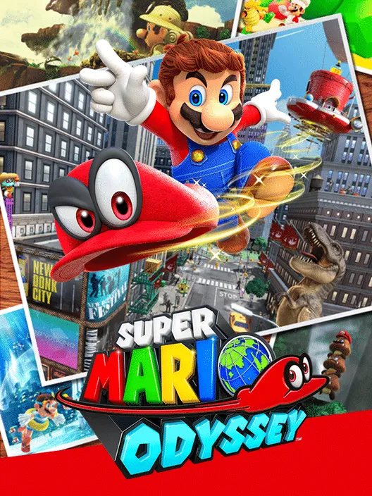 Cover art for Super Mario Odyssey