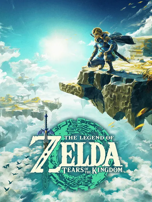 Cover art for The Legend of Zelda: Tears of the Kingdom